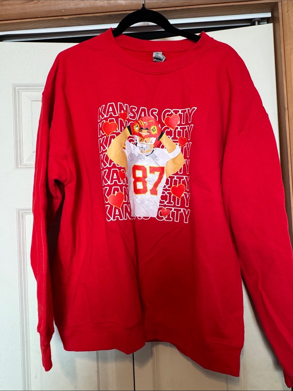Kansas City Chiefs Travis Kelce Crewneck XL